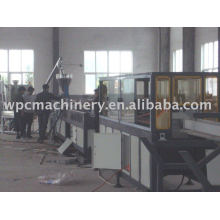 WPC PE solid railing profile machinery